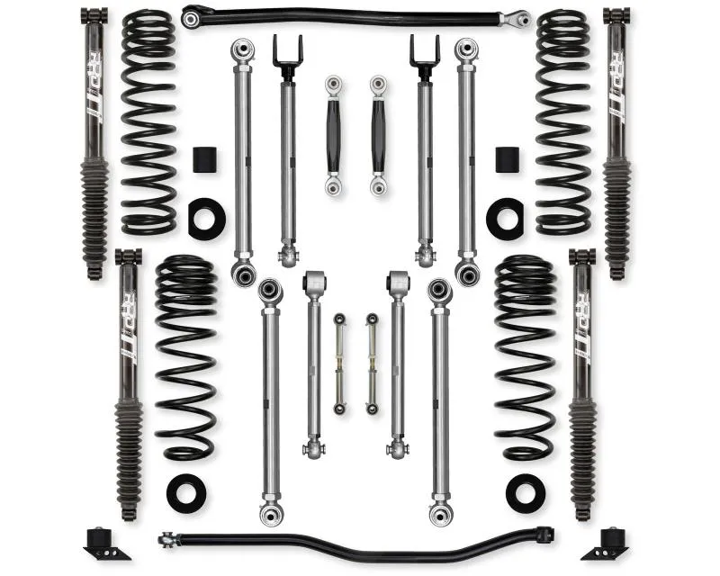 Rock Krawler 392 3.5in X Factor Pro No Limits Aluminum -Twin Tube Shocks Front | Rear Lift Kit w/ Shocks Jeep Wrangler Jl 4Door 2021 - JL35PNL-392TT
