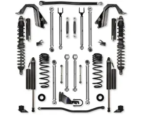 Rock Krawler 3.5in X Factor Pro No Limits Aluminum Coilover Front | Rear Lift Kit w/ Shocks Jeep Wrangler Jl 4Door 2018