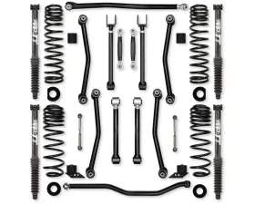 Rock Krawler 392 3.5 In Ultimate Adventure System - Twin Tube Front & Rear Jeep Wrangler Jlu 4-Door 2021
