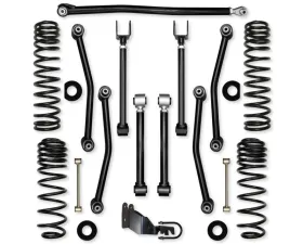 Rock Krawler 3.5in Ultimate Adventure System Diesel Front & Rear Lift Jeep Wrangler Jlu 4Door 2018