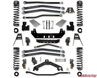 Rock Krawler Front & Rear 3.5 Inch X Factor X2 Long Arm Suspension Jeep Wrangler Jl 4Door 2018 - JL35X2LA-4