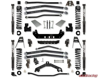 Rock Krawler Front & Rear 3.5 Inch X Factor X2 Long Arm Suspension TT Jeep Wrangler Jl 4-Door 2018 - JL35X2LA-4TT