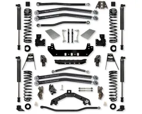 Rock Krawler 4XE 3.5 In X Factor X2 Long Arm Suspension - Stage 1 Front Jeep Wrangler Jlu 4-Door 2021