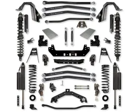Rock Krawler Front & Rear 3.5in X Factor X2 Long Arm Coilover Suspension Jeep Wrangler Jlu 2018