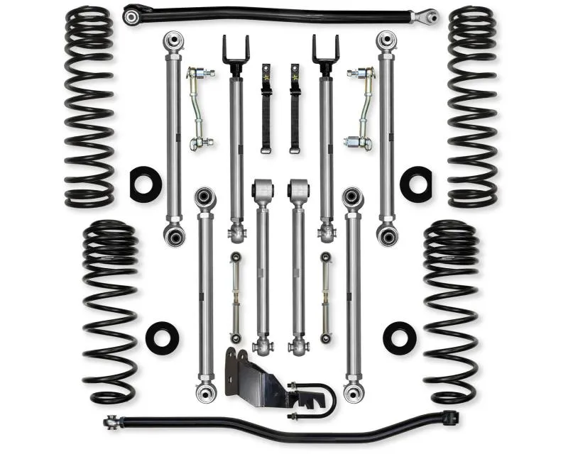 Rock Krawler 3.5in X Factor Pro Aluminum Front | Rear Lift Kit Jeep Wrangler Jl 4Door 2018 - JL35XFP-4