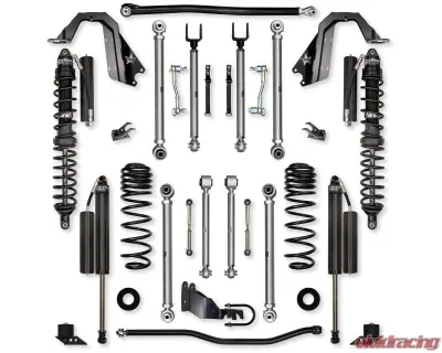 Rock Krawler 3.5in X Factor Pro Aluminum Coilover Front | Rear Lift Kit w/ Shocks Jeep Wrangler Jl 4Door 2018 - JL35XFP-4CS