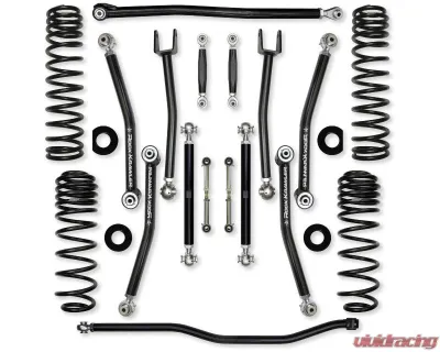 Rock Krawler 392 4.5 In X Factor No Limits System Front & Rear Jeep Wrangler Jlu 4-Door 2021 - JL45NL-392