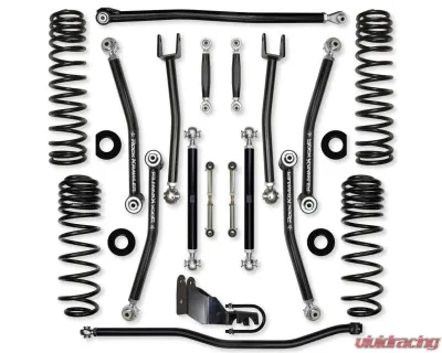 Rock Krawler Front & Rear 4.5 Inch X Factor "No Limits" System Jeep Wrangler Jlu 4Door 2018 - JL45NL-4D