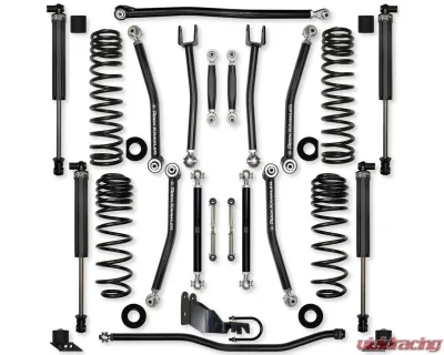 Rock Krawler Front & Rear 4.5 Inch X Factor "No Limits" System - Stage 1 Jeep Wrangler Jlu 4Door 2018 - JL45NL-4DS1