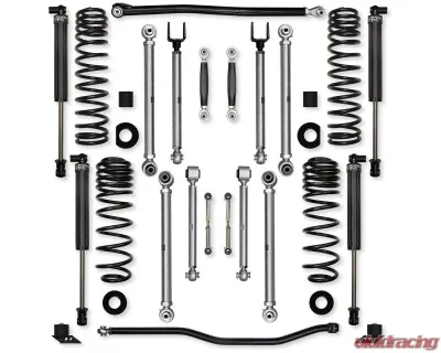 Rock Krawler 392 4.5in X Factor Pro No Limits Aluminum Stage 1 Front | Rear Lift Kit w/ Shocks Jeep Wrangler Jl 4Door 2021 - JL45PNL-392S1