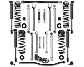 Rock Krawler 4.5in X Factor Pro No Limits Aluminum Stage 1 Front | Rear Lift Kit w/ Shocks Jeep Wrangler Jl 4Door 2020