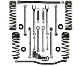 Rock Krawler 4XE 4.5in X Factor Pro No Limits Aluminum Front | Rear Lift Kit Jeep Wrangler Jl 4Door 2021