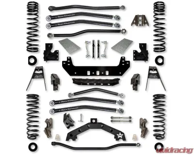 Rock Krawler Front & Rear 4.5 Inch X Factor X2 Long Arm Suspension Jeep Wrangler Jl 2018 - JL45X2LA-2