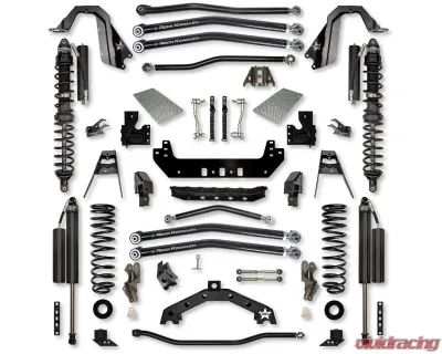 Rock Krawler Front & Rear 4.5 Inch X Factor X2 Long Arm Coilover Suspension Jeep Wrangler Jl 4Door 2018 - JL45X2LA-4DCS