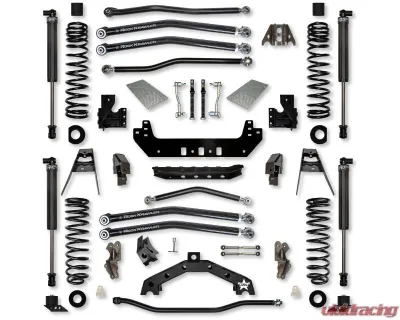 Rock Krawler Front & Rear 4.5in X Factor X2 Long Arm Suspension - Stage 1 Jeep Wrangler Jl 4-Door 2018 - JL45X2LA-4S1