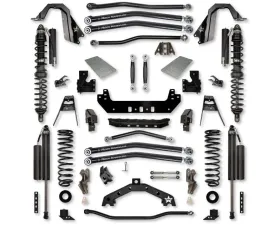 Rock Krawler Front & Rear 4.5in X Factor X2 Long Arm Coilover Suspension Jeep Wrangler Jlu 2018