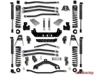 Rock Krawler Front & Rear 4.5in X Factor X2 Long Arm Suspension Stage 1 Jeep Wrangler Jlu 2018 - JL45X2NL-4S1