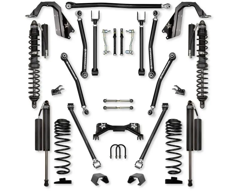 Rock Krawler 3.0 In Adventure X Pro System Coilover System Front | Rear Lift Kit w/ Shocks Jeep Wrangler Jt 2019 - JT30AXMP-CS