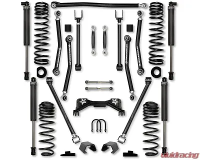 Rock Krawler 3.0 In Adventure X Pro No Limits System - Stage 1 Front | Rear Lift Kit w/ Shocks Jeep Wrangler Jt 2019 - JT30AXMPNL-S1