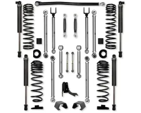 Rock Krawler 3.0in X Factor Pro No Limits Aluminum Stage 1 Front | Rear Lift Kit w/ Shocks Jeep Wrangler Jt 2019