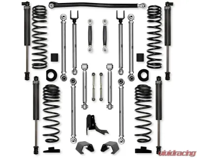 Rock Krawler 3.0in X Factor Pro No Limits Aluminum Stage 1 Front | Rear Lift Kit w/ Shocks Jeep Wrangler Jt 2019 - JT30PNL-S1
