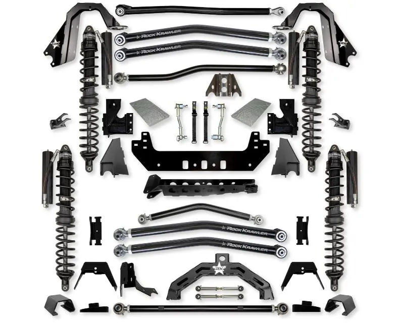Rock Krawler 3.0in X Factor X2 Trail Runner Long Arm System Jeep Wrangler Jt 2019 - JT30X2LA-TR
