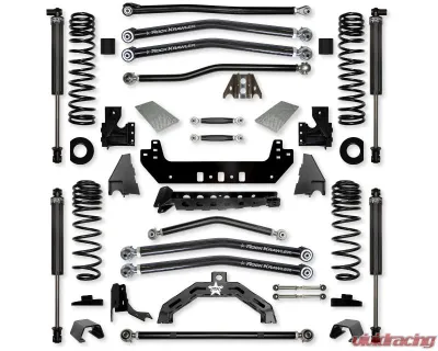 Rock Krawler 3.0in X Factor X2 No Limits Long Arm Stage 1 Front | Rear Lift Kit Jeep Wrangler Jt 2019 - JT30X2NL-S1