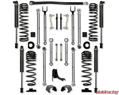 Rock Krawler 3.0in X Factor Pro Aluminum Stage 1 Front | Rear Lift Kit w/ Shocks Jeep Wrangler Jt 2019 - JT30XFP-S1