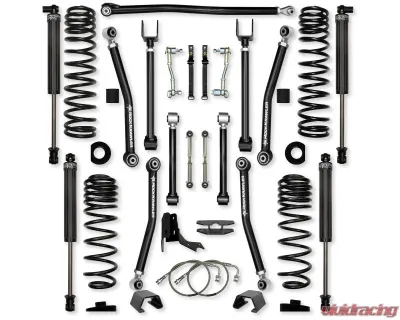Rock Krawler 4.5 In Adventure X System - Stage 1 Front | Rear Lift Kit w/ Shocks Jeep Wrangler Jt 2019 - JT45AXM-S1
