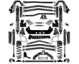 Rock Krawler Diesel 4.5in X Factor X2 No Limits Coilover Long Arm Front | Rear Lift Kit Jeep Wrangler Jt 2021