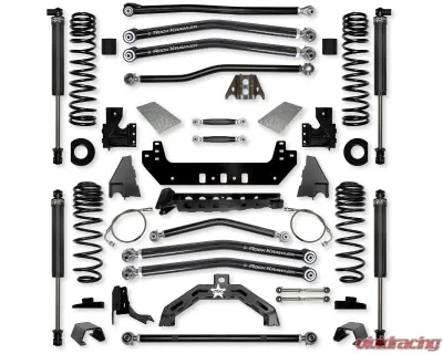 Rock Krawler 4.5in X Factor X2 No Limits Long Arm Stage 1 Front | Rear Lift Kit Jeep Wrangler Jt 2019 - JT45X2NL-S1