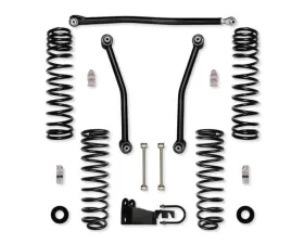 Rock Krawler 2.5in Adventure System Front & Rear Lift Jeep Wrangler JKU 4 Door 2007-2018