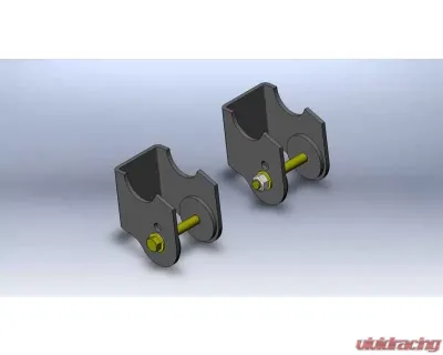 Clayton Offroad Front Lower Control Arm Brackets for Jeep Grand Cherokee WJ 1999-2004 - COR-1106030