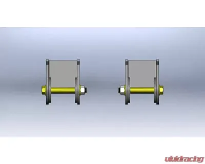 Clayton Offroad Front Lower Control Arm Brackets for Jeep Grand Cherokee WJ 1999-2004 - COR-1106030