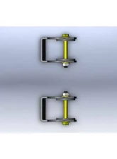 Clayton Offroad Front Lower Control Arm Brackets for Jeep Grand Cherokee WJ 1999-2004                                     - COR-1106030 - Image 6