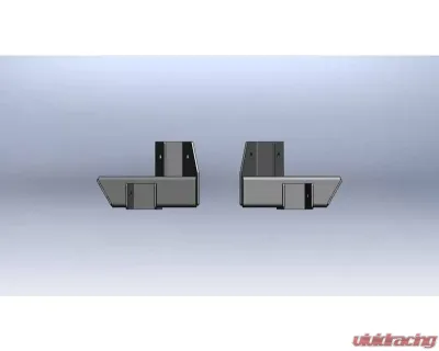 Clayton Offroad Rear Frame Brackets for Jeep Grand Cherokee WJ 1999-2004, Steel - COR-2206110