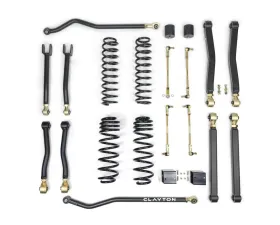Clayton Offroad Diesel 2.5 Inch Lift Kit Jeep Wrangler JL 2018+