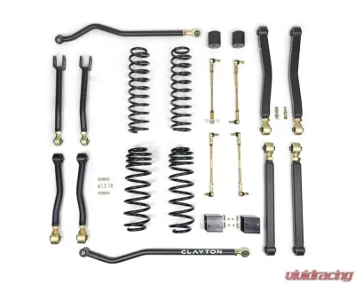 Clayton Offroad Diesel 3.5 Inch Premium Lift Kit Jeep Wrangler JL 2018+ - COR-2909135