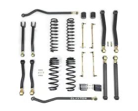 Clayton Offroad 392 3.5 Inch Premium Lift Kit Jeep Wrangler JL 2018+