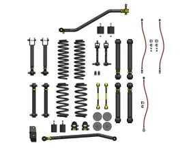 Clayton Offroad 4.0 Inch Overland Plus Short Arm Lift Kit Jeep Wrangler TJ/LJ 1997-2006