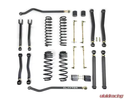 Clayton Offroad Diesel 2.5 Inch Overland Plus Lift Kit Jeep Wrangler JL 2018-2021 - COR-3009125