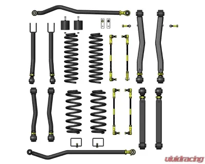 Clayton Offroad Diesel 3.5 Inch Overland Plus Lift Kit Jeep Wrangler JL 2018+ - COR-3009135