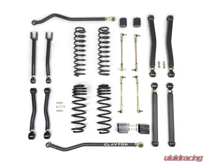 Clayton Offroad Diesel 3.5 Inch Overland Plus Lift Kit Jeep Wrangler JL 2018+ - COR-3009135