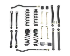 Clayton Offroad 392 2.5 Inch Lift Kit Overland Plus Jeep Wrangler JL 2018-2021