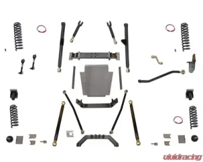 Clayton Offroad 6.5 Inch Long Arm Lift Kit W/Rear Coil Conversion Jeep Cherokee XJ 1984-2001 - COR-3201131