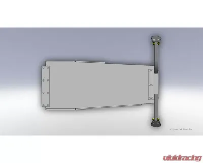 Clayton Offroad Engine Skid Plate for Jeep Wrangler TJ/LJ 6 Cyl 1997-2006 - COR-4100900