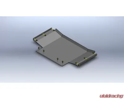 Clayton Offroad Transfer Case Skid Plate for Jeep Grand Cherokee ZJ 1993-1998 - COR-4104110