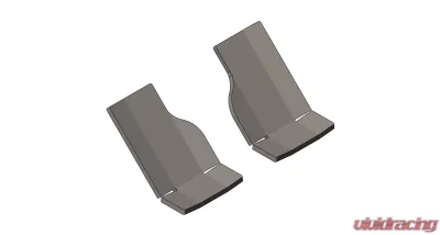 Clayton Offroad Front Lower Control Arm Skid Plates for Jeep Wrangler JL | Gladiator JT 2018-2021 - COR-4109020