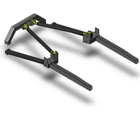 Clayton Offroad Rear Long Arm Upgrade Kit Jeep Grand Cherokee ZJ 1993-1998