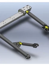 Clayton Offroad Front Long Arm Upgrade Kit Jeep Grand Cherokee WJ 1999-2004                                     - COR-4806021 - Image 2